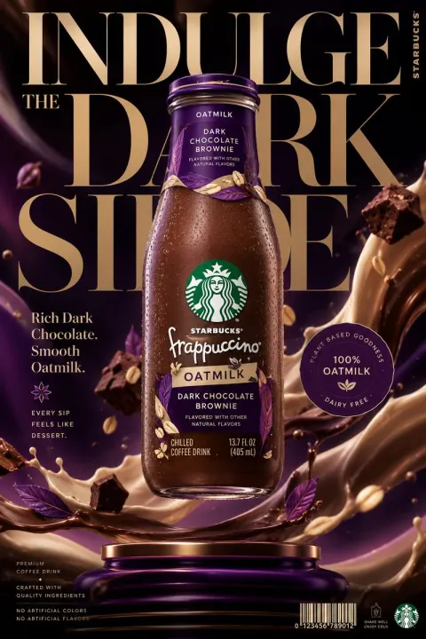 Dark Chocolate Luxury Ad