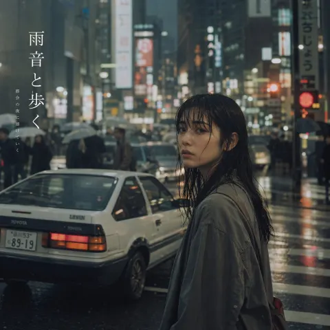 Rainy Tokyo Night Melancholy