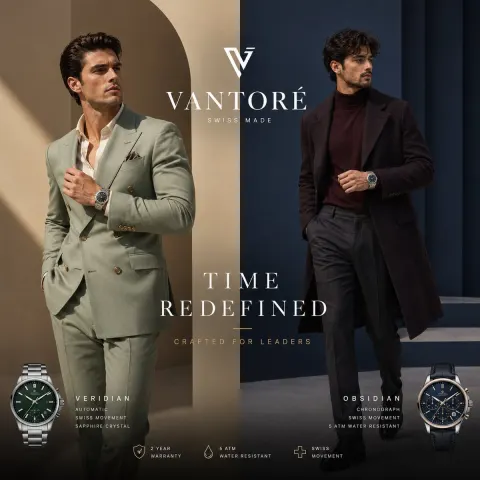 Luxury Men's Watch Ad