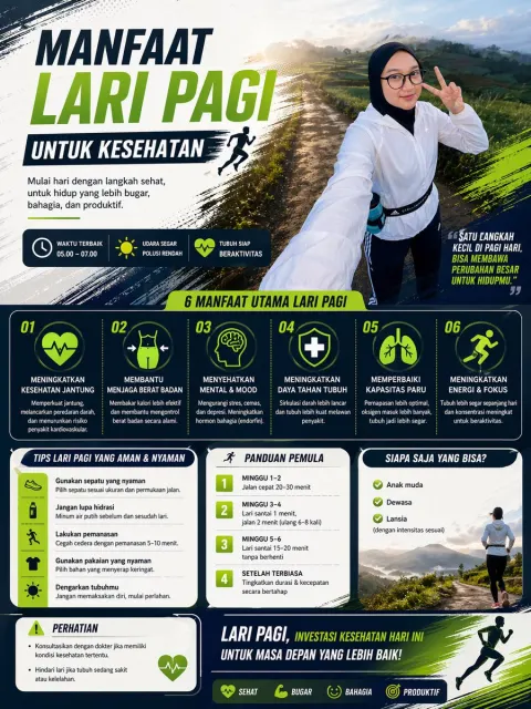 6 Morning Run Health Benefits