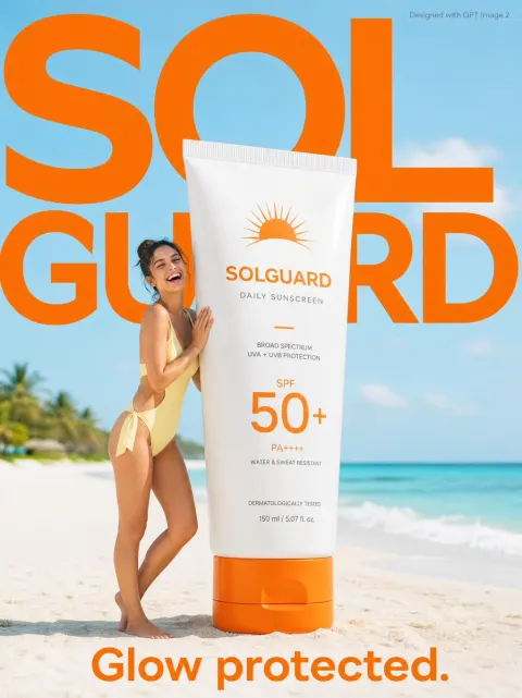 Summer Sunscreen Ad