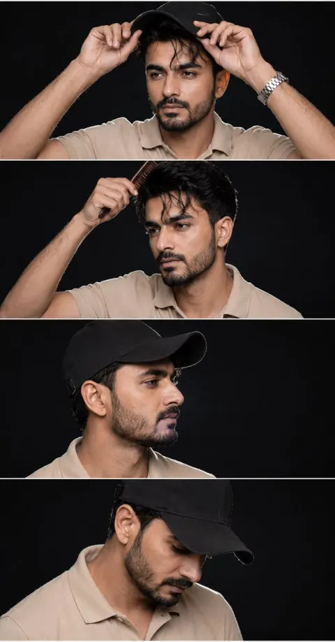 Hyper Realistic Portrait Collage
