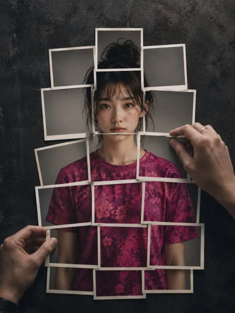 Collage Portrait Photography Art