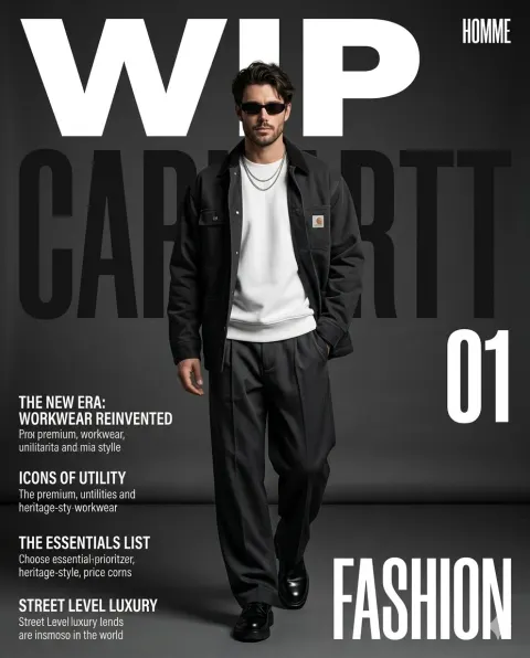 Premium Workwear Magazine Cover