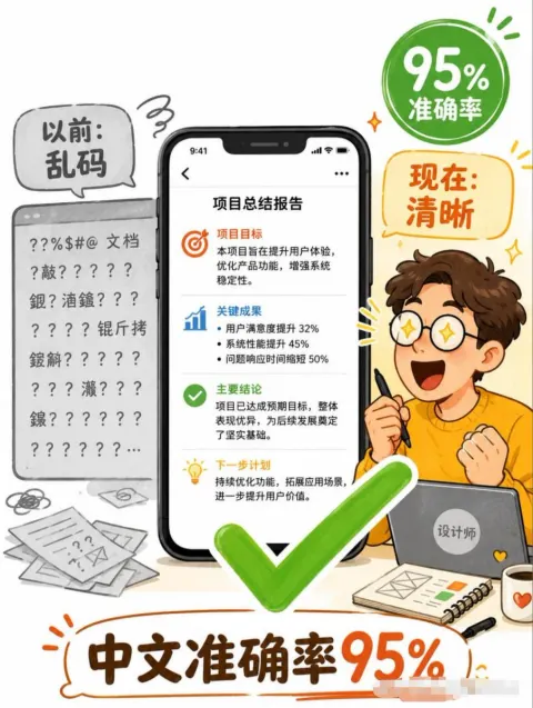 AI Chinese Text Accuracy Breakthrough