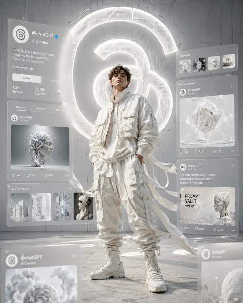 Holographic Social Future Fashion