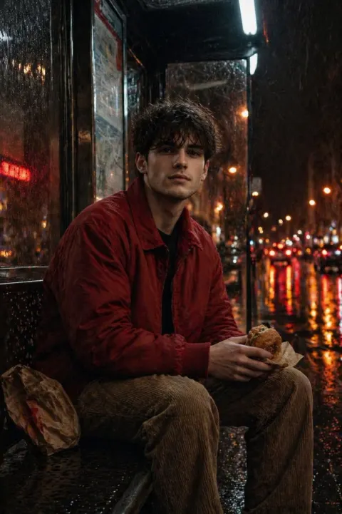 Cinematic Rainy Night Street Photography