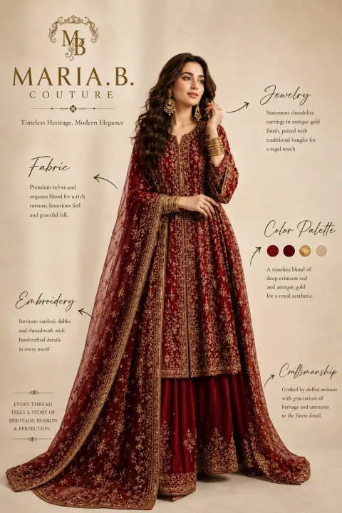 Luxury Pakistani Fashion Campaign