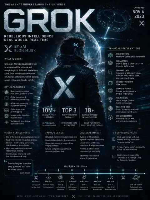 Grok AI Ultimate Visual Guide