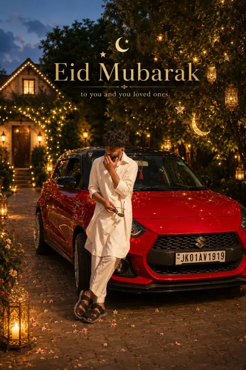 Eid Luxury Portrait Transformation