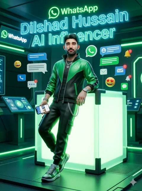 AI Influencer Hologram Chat Hub