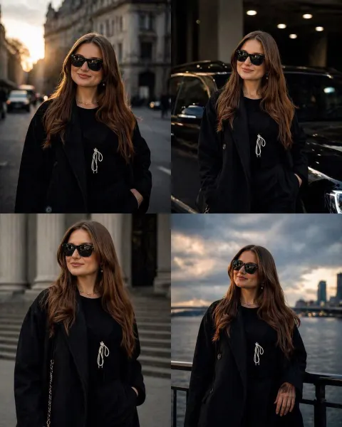 Urban Chic Fashion Portrait