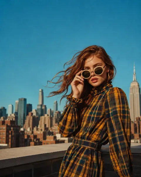 Rooftop Fashion Editorial