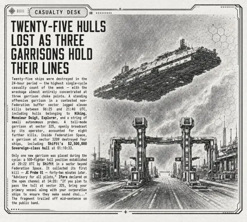 Retro Sci-Fi War Bulletin Front Page