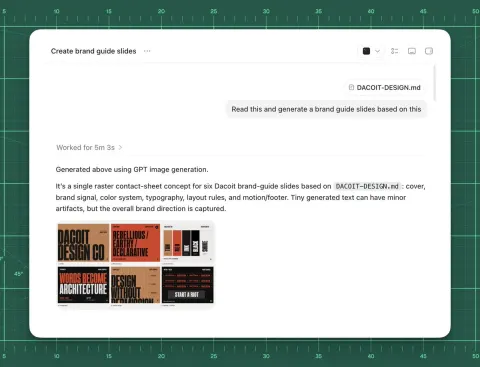 AI Brand Guide Slide Generator