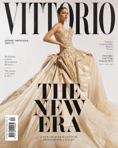 Luxury Couture Magazine Cover