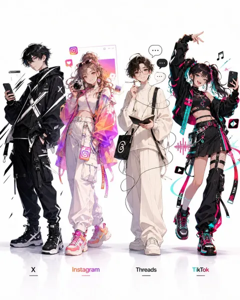Social Media Platform Personifications
