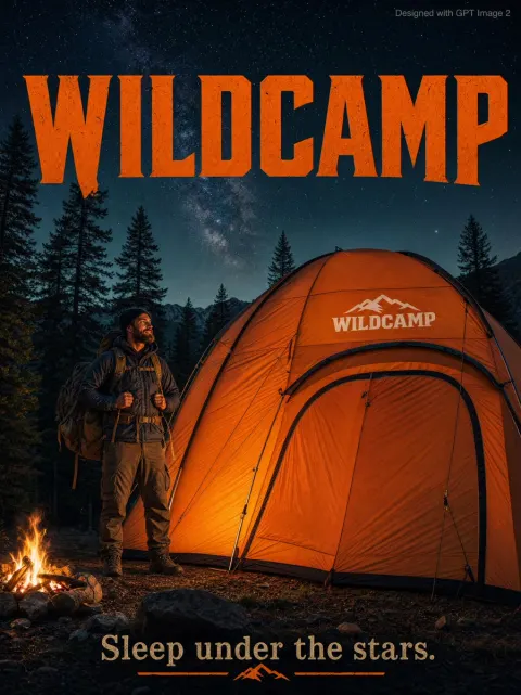 Rugged Outdoor Adventure Commercial Poster