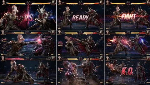 Tekken Style Fighting Game Storyboard
