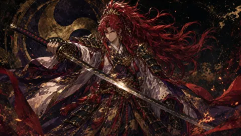 Dark Moon Samurai Warlord