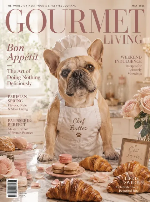 French Bulldog Chef Luxury Pastry Cover