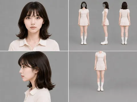 Studio Character Reference Sheet
