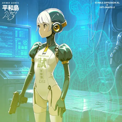 Anime Sci-Fi Android Agent
