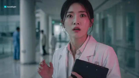 Cinematic Hospital Shock Moment