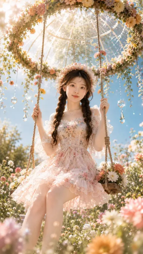 Dreamy Garden Princess Swing