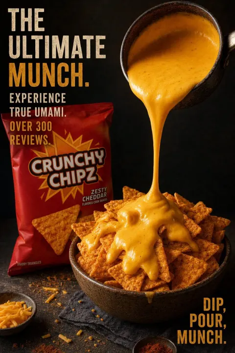 Dramatic Cheddar Cheese Chip Ad
