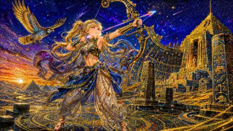 Celestial Archer Cosmic Fantasy