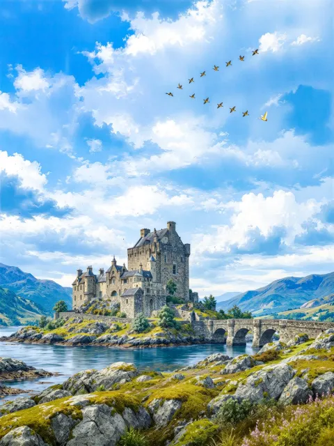 White Goose Castle Loch
