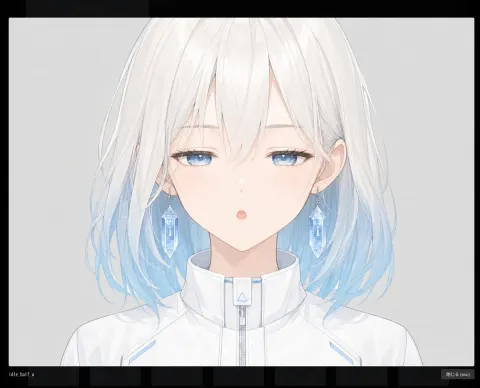 Anime Masked Sci-Fi Character Template
