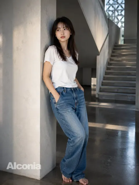 Minimalist Fashion Portrait Editorial