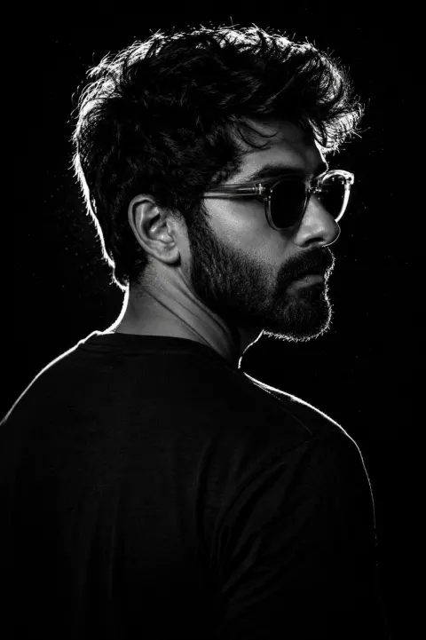 Cinematic Rim-Light Portrait
