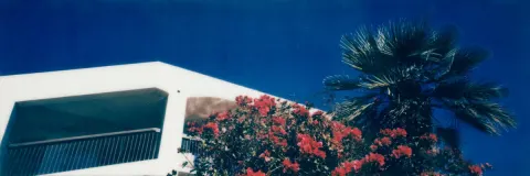 Mediterranean Villa Panoramic Film Look