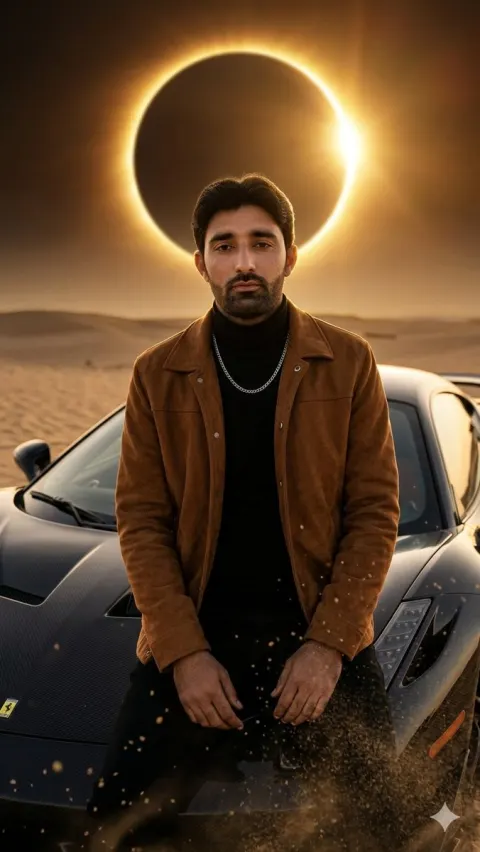 Eclipse Car Portrait