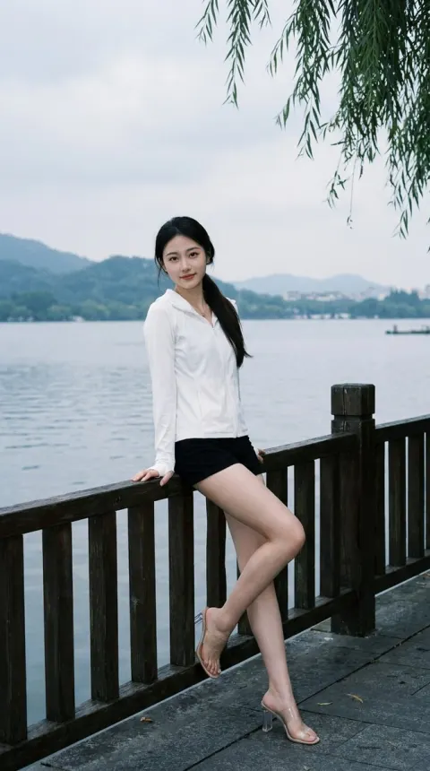 Lakeside Fashion Portrait Shoot