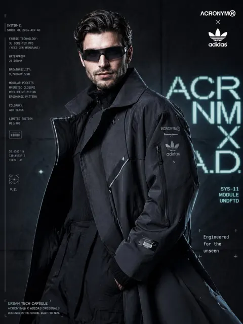 Cyber Techwear Fashion Campaign