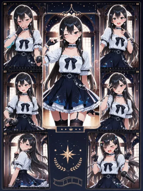 Gothic Idol Starlight Collage
