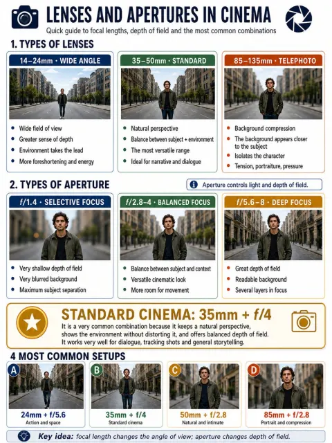 Cinema Lens & Aperture Guide