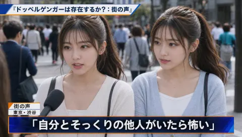 Street Interview: Twins on Doppelgängers