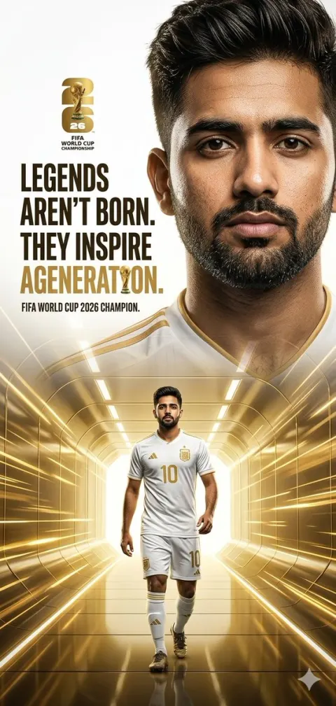 World Cup 2026 Legend Poster