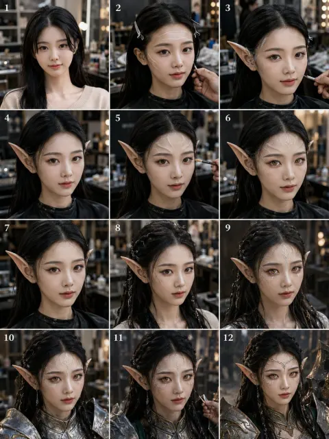 Elf Warrior Transformation Journey