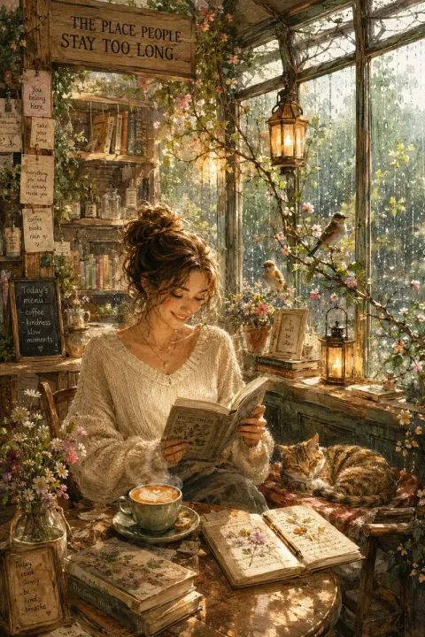 Glasshouse Café Morning Reading