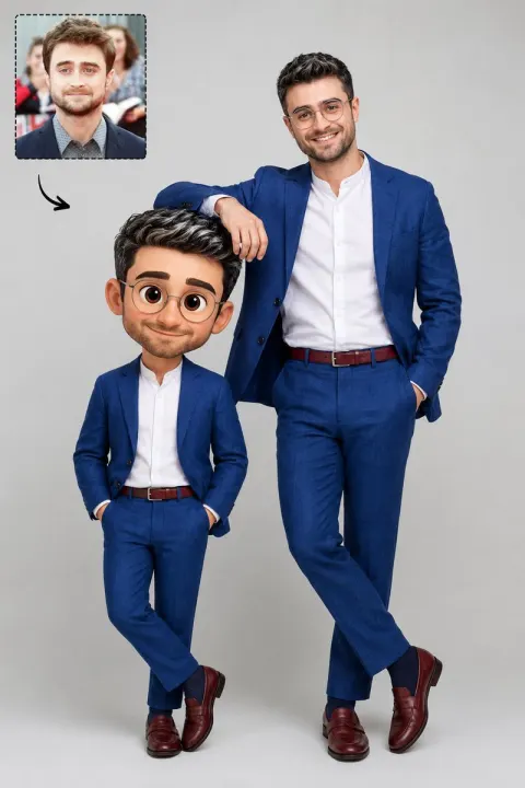 Real Man vs Pixar Avatar