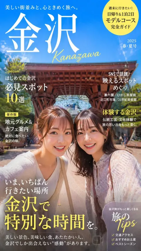 Kanazawa Travel Photo Book Cover