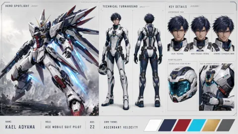 Stylized Mecha Concept Art Showcase