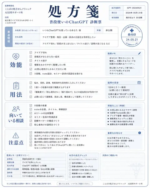 AI Prescription Design