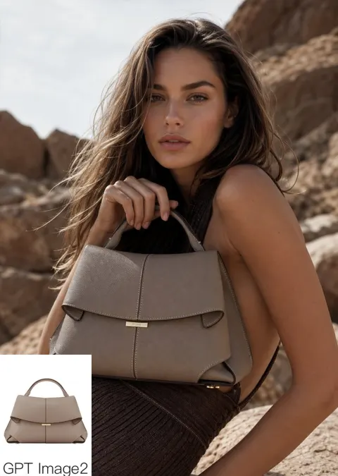Luxury Desert Handbag Editorial
